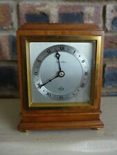 Vintage AN Elliott Carriage Clock With Retailers Name Pyke & Son's Mantel Clock
