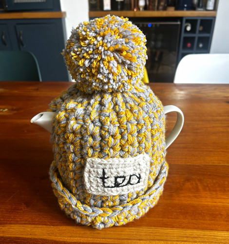 Chunky grey and mustard tea - grey-and-mustard,