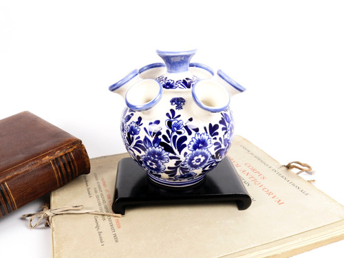 Delft blue tulipiere spout - blue, 7