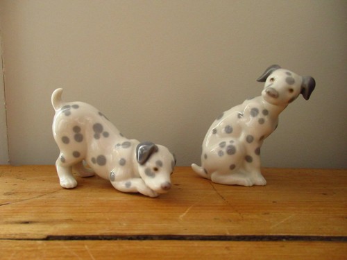 Lladro nao dalmatian puppy - nao,