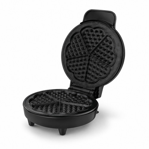 Electric waffle maker round - electric,