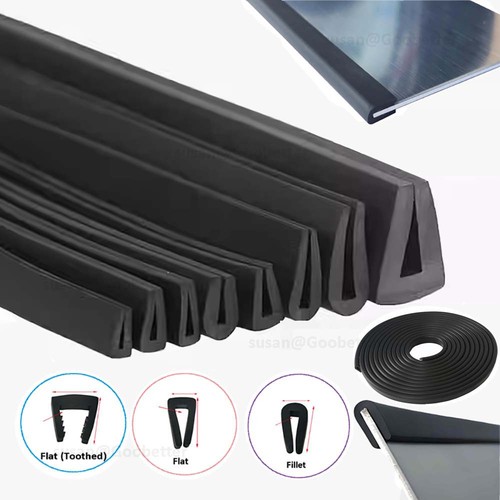 Rubber channel edging trim - edging,