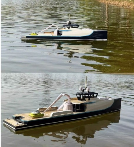 Damen 4508 yacht 900mm - damen,