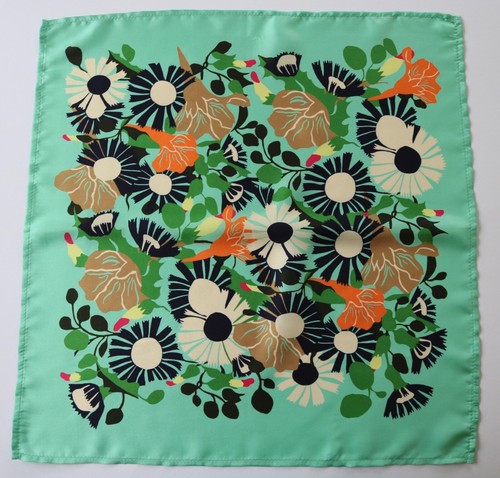 Soft silk scarf neckerchief - silk,