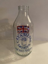 Milk Bottle Advertising  (Creamline Dairies)