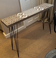 Console Table wood/Slimline