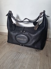 Longchamp  Black Leather