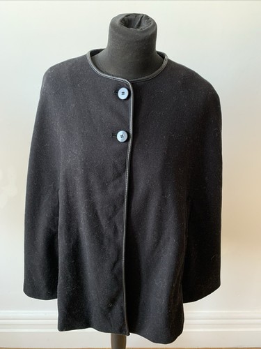 Zara black wool - black, blend