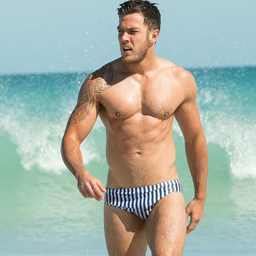 Aussiebum stripes speedo - aussiebum,