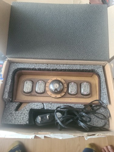 Vintage sputnik nixie tube - sputnik,