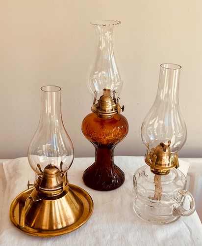 Vintage oil lamps - lamps, 3