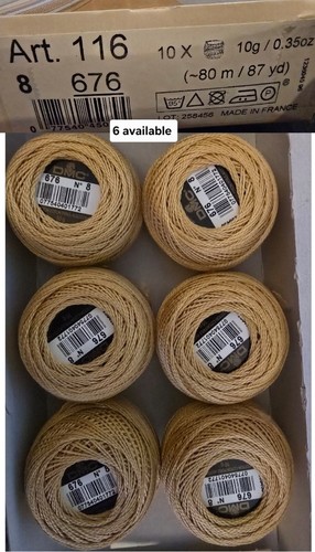 Dmc cotton perle - perle, thread