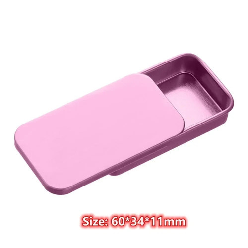 Small metal tin storage - tin,