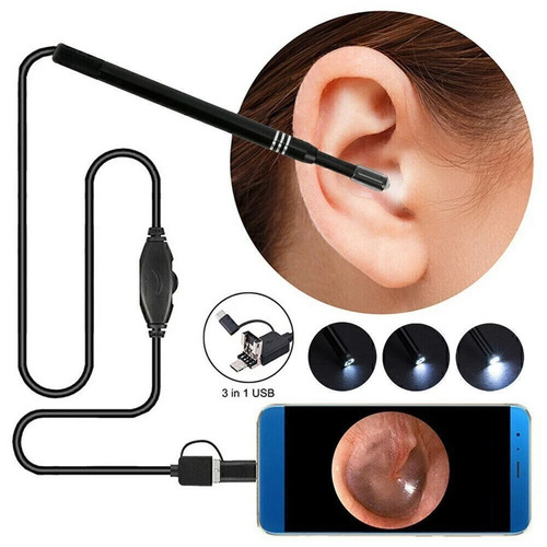 Led endoscope otoscope ear - otoscope,