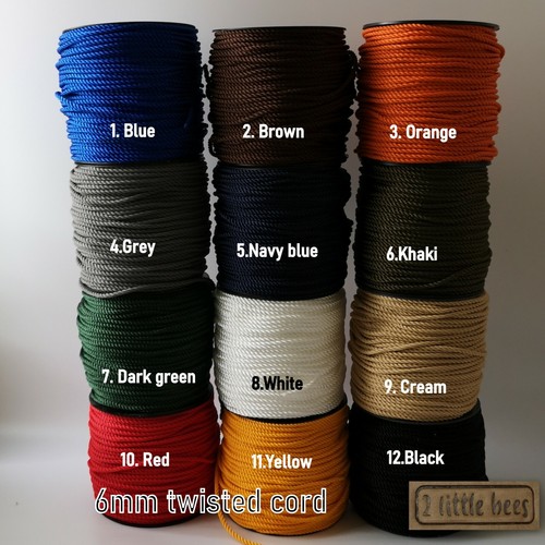 Twisted cord soutache rope - twisted,