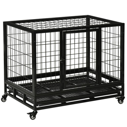 Dog crate metal kennel cage - dog,