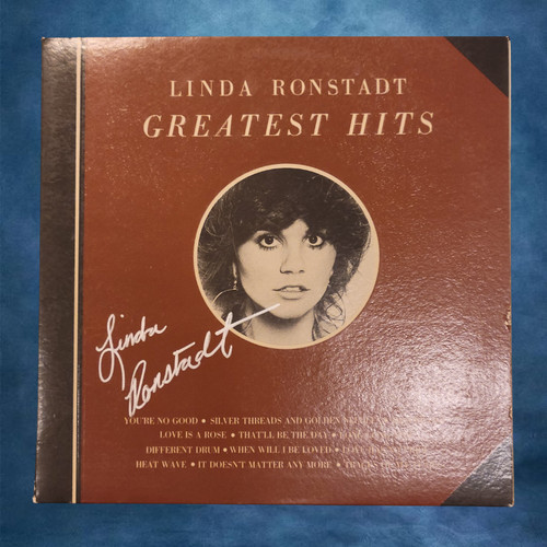 Linda ronstadt signed vinyl - ronstadt,