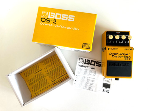 Boss overdrive distortion - boss, os-2