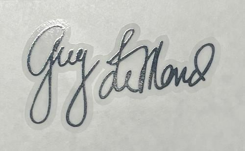 Greg lemond signature - greg,