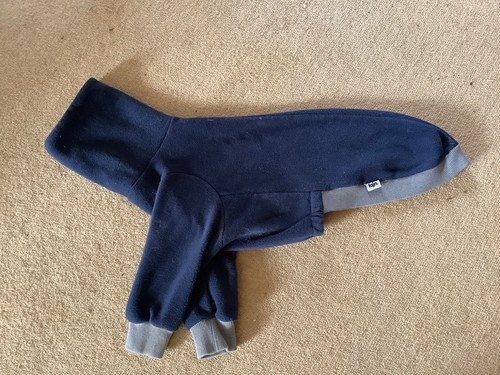 Fajn blue fleece - blue, whippet