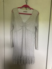 myrine and me Laggen Look Grey Layerd Dress Size L