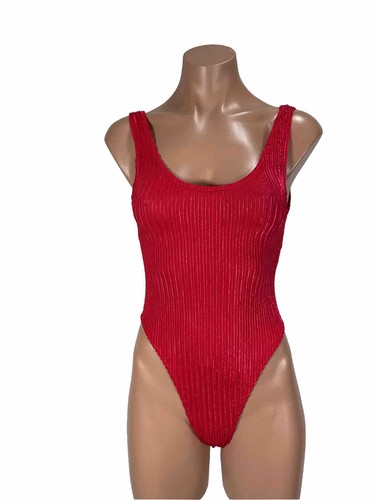 Vtg 80s eurotard red - eurotard, high