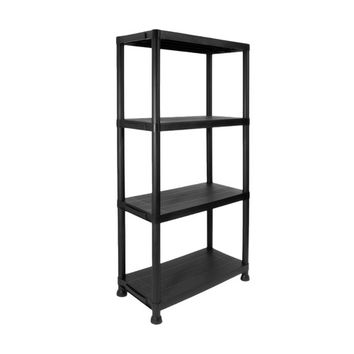 Shelf plastic storage rack - 4-shelf,