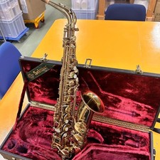 Selmer SERIE ll SP Alto Saxophone Silver Used with Hard Case