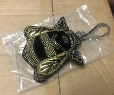 Bee Pin Cushion Black & Gold