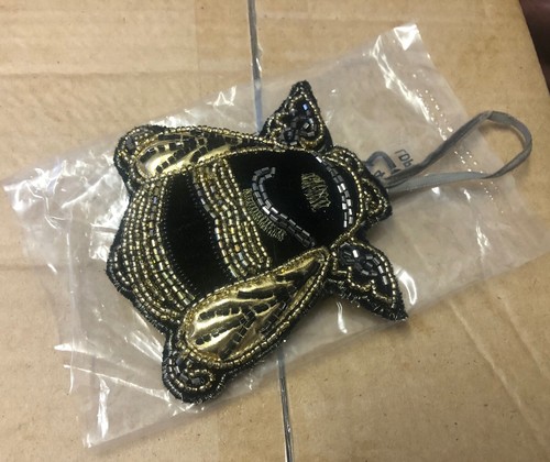Bee pin cushion black - pin, &