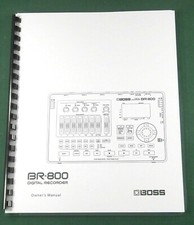 Boss BR-800 Owner's Manual