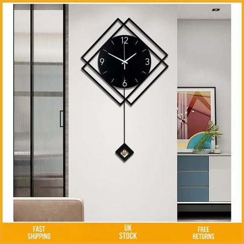 Elegant silent quartz pendulum - silent,