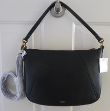 FOSSIL SKYLAR BLACK LEATHER