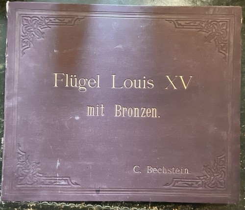 Flügel louis mit bronzen - flügel,