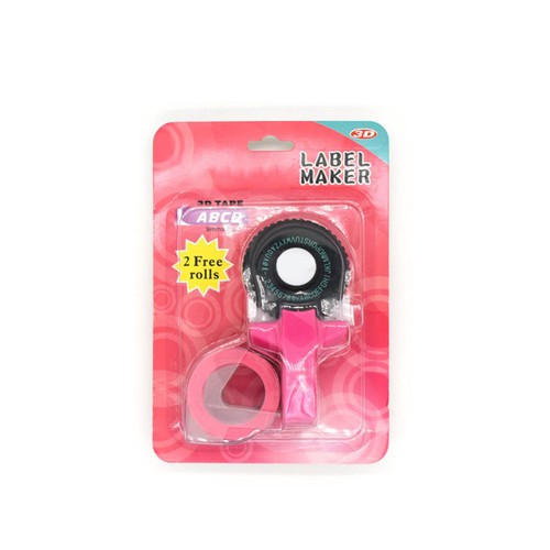 Manual embossing label - manual, 3d