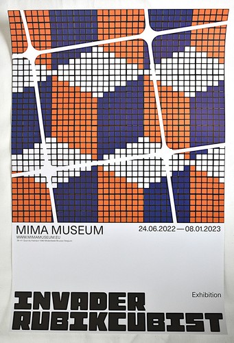 Space invader rubikcubist mima - invader,