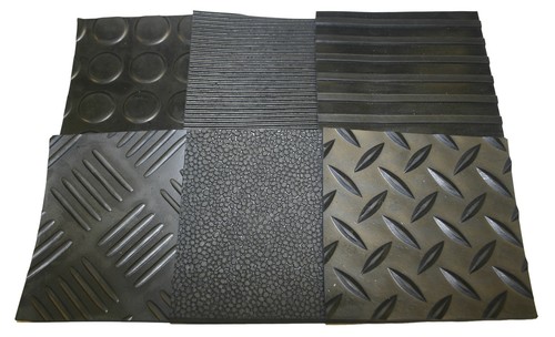 Rubber matting anti slip - rubber,
