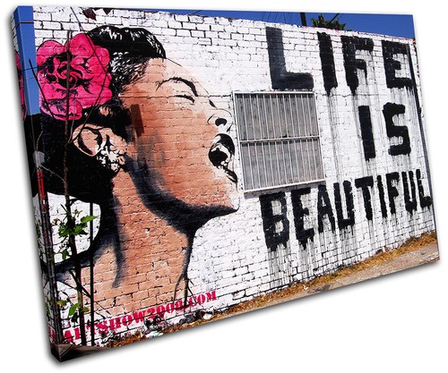 Life beautiful banksy - beautiful,
