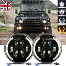 Pair 7" Inch Round LED