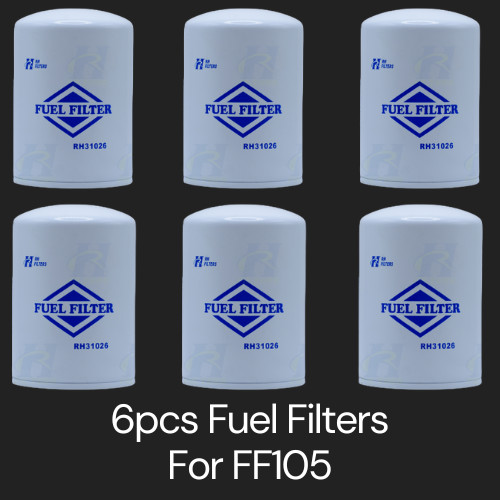 Quality fuel filter - 6x,