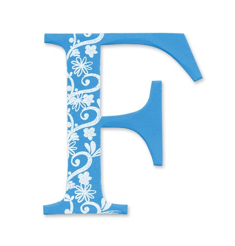 Sassy serif letter sizzix - sassy,