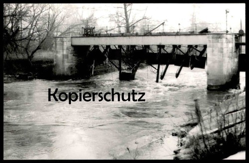 Older map wasungen - werra, dam