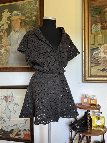 Vintage alaia 1980s wool laser - wool,