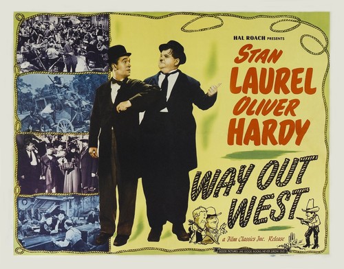 Way out west - way, poster