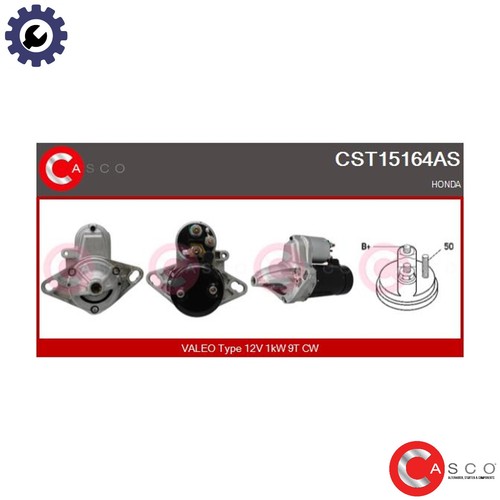 Starter cst15164as for honda - cst15164as,