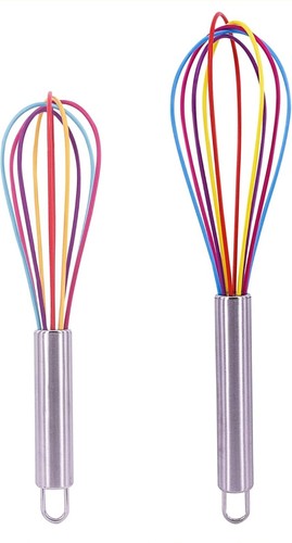 Pcs silicone whisk set mini - whisk,