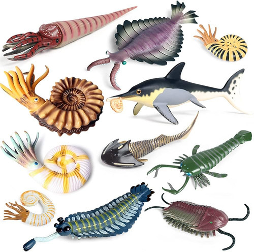 11pcs prehistoric sea - 11pcs,
