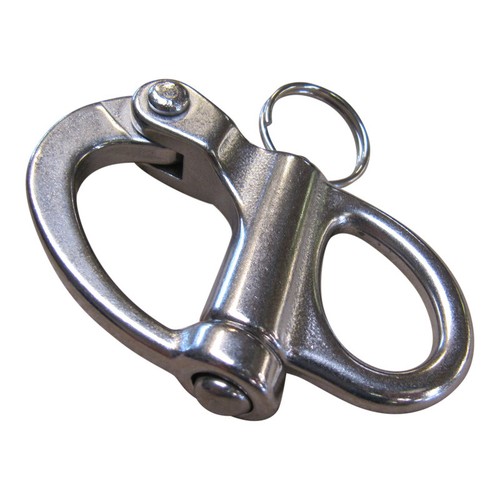 Stainless steel snap - steel, shackle