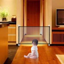 Baby Safety Gate Home Pet Dog Barrier Stair Safe Secure Doorway Guard Portable