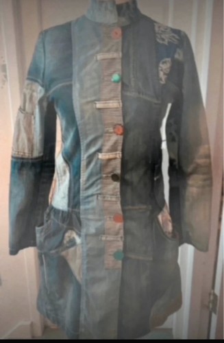 Desigual denim patchwork - , coat